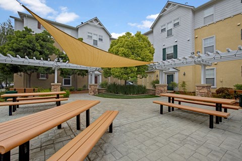 Picnic Area | Apartments For Rent In Napa CA | Saratoga Downs at Sheveland Ranch